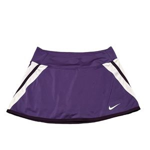 Tennis skirt Nike dryfit with bike short lining.  Small. Purple. Perfect.